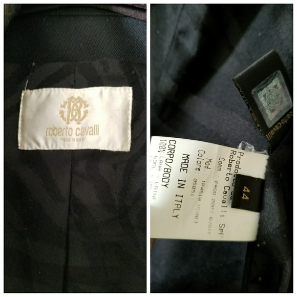 Roberto Cavalli - Beaded trim - Dress Coat - Picture 5 of 9